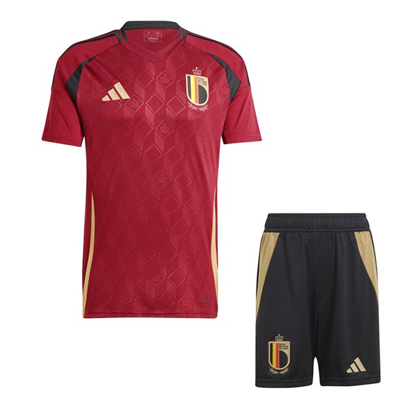 Camiseta Bélgica Primera Equipación Niño 2024